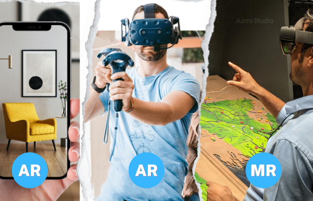 What is the Difference Between AR vs. VR vs. MR