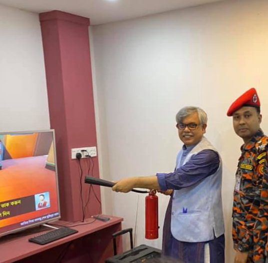 3D Fire Simulation Training Game to Create  Social Awareness