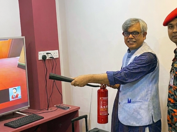 Real World Firefighting Training Simulator