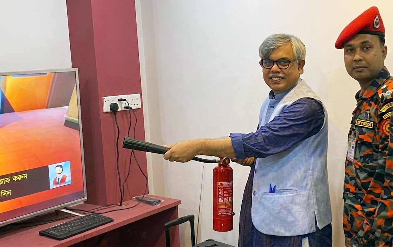 Real World Firefighting Training Simulator