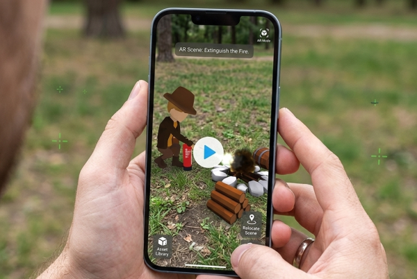 About Augmented Reality- Fire Fighting Training Experience!