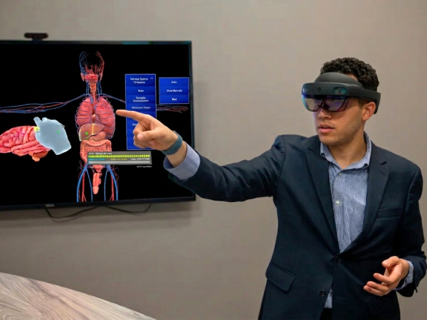 Mixed Reality Human Anatomy Training