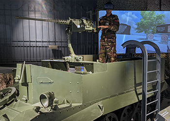 VR- Interactive Tank Simulator