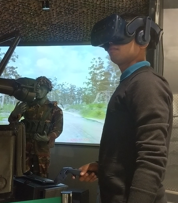 About Virtual Reality Recoilless Rifle Battles!