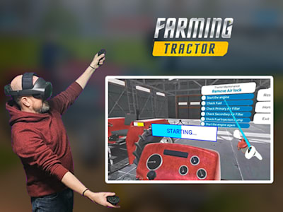 Virtual Reality Training for Tractor Operation and Maintenance!