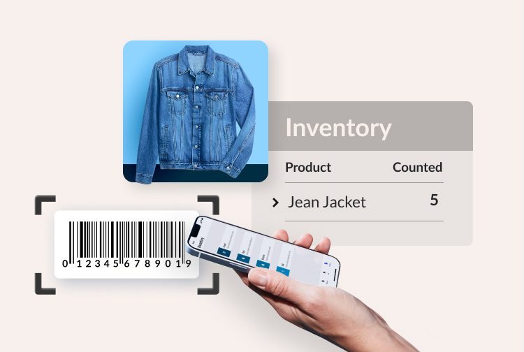Azmi POS inventory tracking screen showing stock levels and categories