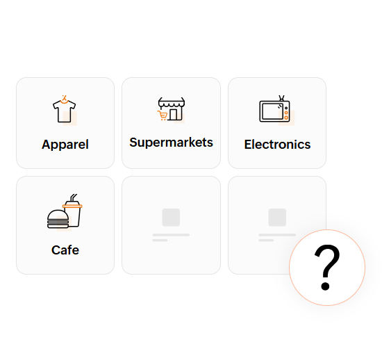 POS hardware ready for use in cafés, supermarkets, or fashion stores